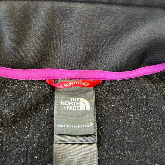The North Face Black & Purple Full Zip Ski Jacket Women’s Size L AXNF FT206 - Picture 8 of 10